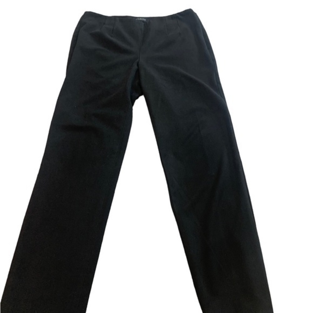 Talbots Women’s Black side zipper‎ dress slacks Size 8